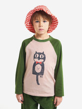 Load image into Gallery viewer, Bobo Choses Cat O&#39;Clock Long Sleeve T-shirt - 4/5Y Last Ones