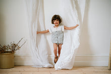 Load image into Gallery viewer, Little Cotton Clothes Clementine Blouse - Rose Bud Floral/Anemone Floral in Blue - 2/3Y, 3/4Y/ 4/5Y/ 5/6Y