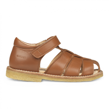 Load image into Gallery viewer, Angulus Sandal with Adjustable Velcro - Cognac Size 20 Last Pair