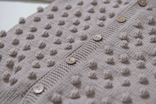 Load image into Gallery viewer, Minimom Popcorn Cardigan - Goat - 3/4Y, 4/5