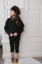 Load image into Gallery viewer, Mabli Takenoko Cardigan - Juniper / Vintage Cream - 6Y, 8Y