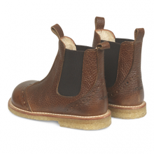 Load image into Gallery viewer, Angulus Chelsea Boot with Hole Pattern - Medium Brown - 28，31