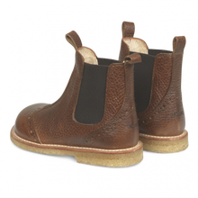 Load image into Gallery viewer, Angulus Chelsea Boot with Hole Pattern - Medium Brown - 28，30，31