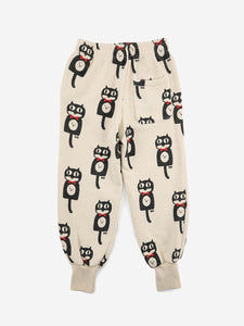 Bobo Choses Cat O'Clock All Over Jogging Pants - 6/7Y Last One