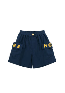 Jelly Mallow More Hope Blue Pocket Shorts - 90cm, 100cm, 110cm