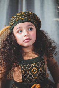 Mabli Brecon Pinafore - Juniper - 2Y, 4Y, 6Y