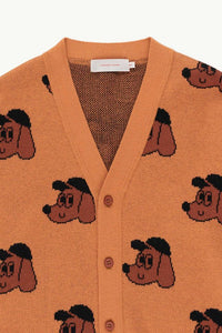 Tinycottons Dog Cardigan - 18M, 24M, 2Y, 3Y, 4Y, 6Y