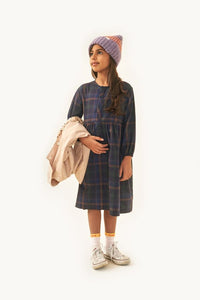 Tinycottons Tiny Check Dress - 4Y Last One