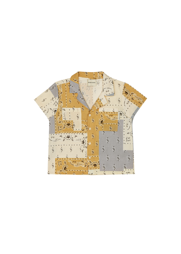 The New Society Bandana Shirt - 2Y, 8Y