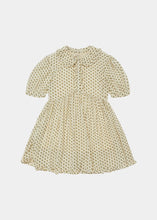 Load image into Gallery viewer, Caramel Angelica Dress - Posey Dot Print - 3Y, 4Y