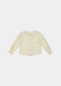 Caramel Amicia Blouse - Posey Dot Print - 3Y, 6Y