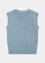 Load image into Gallery viewer, Caramel Typha Vest - Duck Egg Blue - 3Y, 6Y