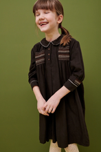 Load image into Gallery viewer, Caramel Aspen Dress - Chocolate - 3Y Last One