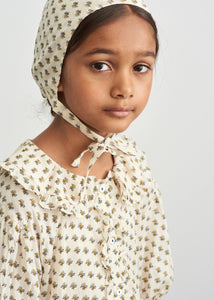 Caramel Angelica Dress - Posey Dot Print - 3Y, 4Y