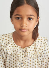 Load image into Gallery viewer, Caramel Angelica Dress - Posey Dot Print - 3Y, 4Y
