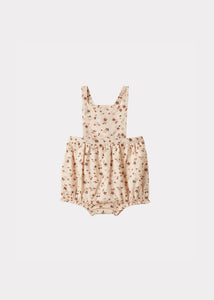 Caramel Clam Baby Romper - Ditsy Floral Print - 18M Last One