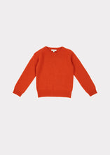 Load image into Gallery viewer, Caramel Blue Whale Jumper - Marmalade - 3Y, 4Y
