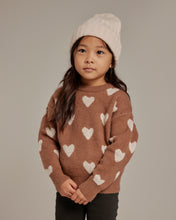 Load image into Gallery viewer, Rylee + Cru Knit Pullover - hearts - 18/24M, 4/5Y