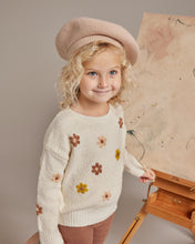 Load image into Gallery viewer, Rylee + Cru Cassidy Sweater - Flowers - 18/24M, 2/3Y, 4/5Y
