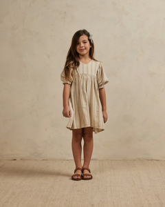 Rylee + Cru Jolene Dress -Rustic Stripe - 2/3Y, 4/5Y, 6/7Y