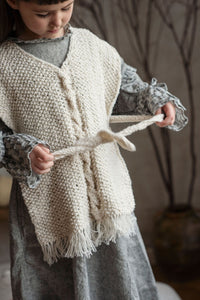 Majula Handmade Vanilla Vest - 2/4Y