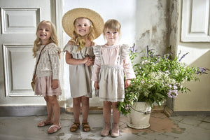 Bebe Organic Ingrid Skirt - Old Pink - 18M Last One