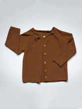 Load image into Gallery viewer, The Simple Folk The Daily Cardigan - Rust - 2/3Y, 3/4Y, 4/5Y