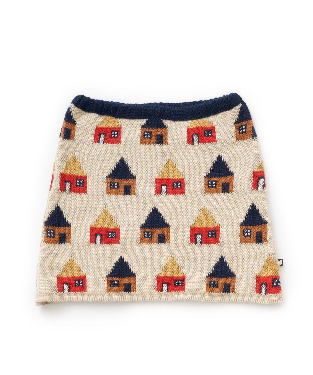 Oeuf House Motif Skirt