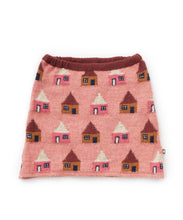 Load image into Gallery viewer, Oeuf House Motif Skirt - Peony - 2/3Y Last One