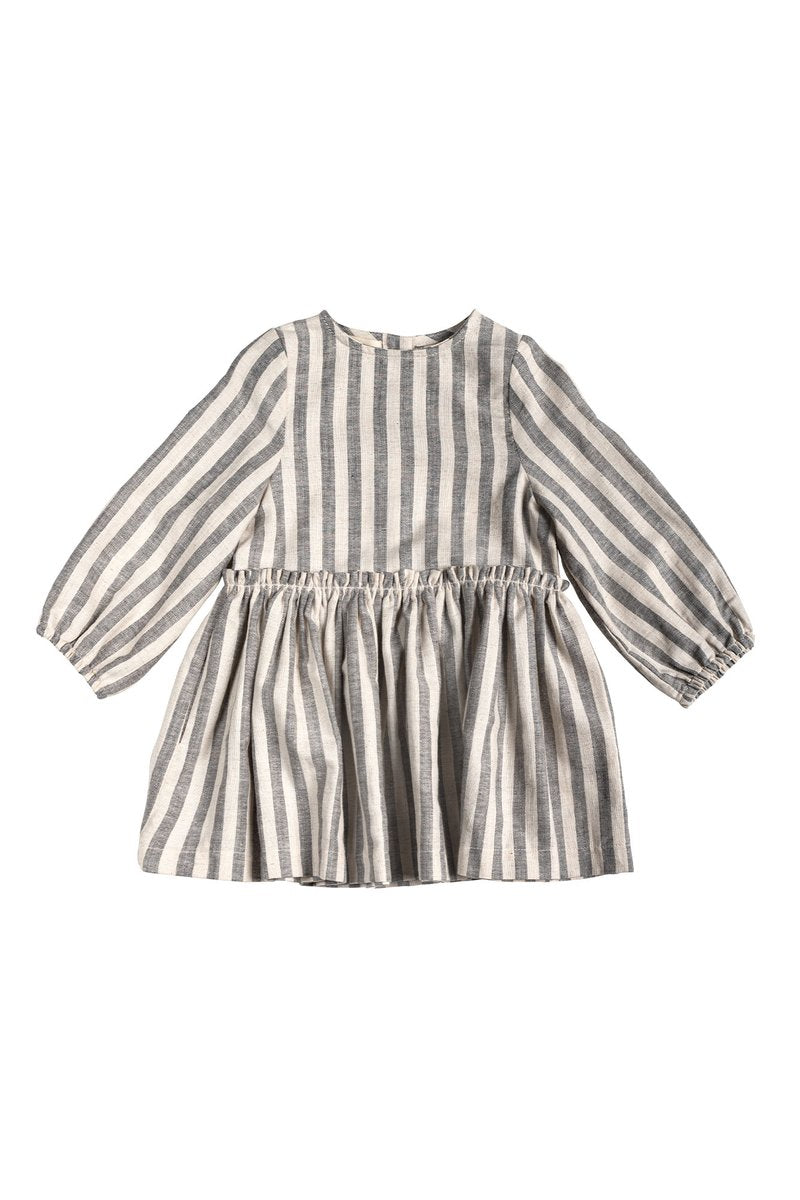Minimom Peony Striped Dress - 1/2Y, 3/4, 5/6Y