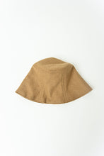 Load image into Gallery viewer, East End Highlanders Tulip Hat - Beige/Black/Brown Plaid
