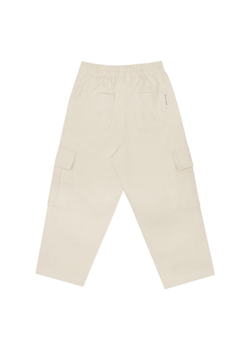 The New Society Howel Cargo Pant - Vanila - 3Y, 6Y