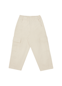 The New Society Howel Cargo Pant - Vanila - 3Y, 6Y