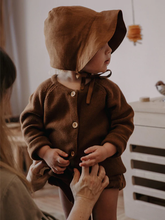 Load image into Gallery viewer, The Simple Folk The Daily Cardigan - Rust - 2/3Y, 3/4Y, 4/5Y