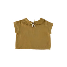 Load image into Gallery viewer, Liilu LARA BLOUSE - Pistachio, Toffee - 4Y