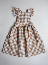 Load image into Gallery viewer, The Simple Folk The Gingham Pinafore - 2/3Y, 3/4Y, 5/6Y