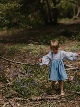 Load image into Gallery viewer, The Simple Folk Oversized Denim Pinafore - 2/3Y, 3/4Y