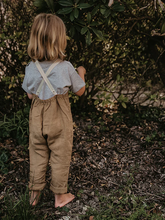 Load image into Gallery viewer, The Simple Folk The Linen Overall - 3/4Y, 4/5Y