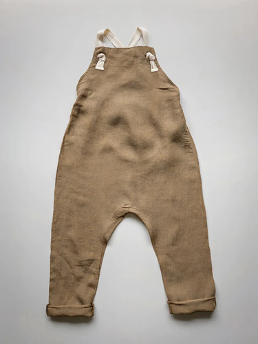 The Simple Folk The Linen Overall - 2/3Y, 3/4Y, 4/5Y