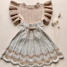 Load image into Gallery viewer, Mabli Igam Ogam Skirt - Sand/Putty - 2Y, 4Y, 6Y