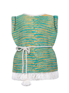 Majula Handmade Autumn Grass Vest - 2/4Y, 5/7Y, 8/10Y