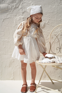 House of Paloma Iris Pinafore - Broderie D'ete - 5Y, 6Y