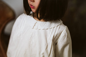 Little Cotton Clothes Wendy Blouse - Off White - 18/24M, 2/3Y, 3/4Y