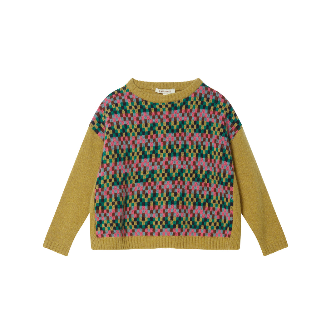 Caramel Jeon Jumper - Sand Fairilse- 3Y, 4Y
