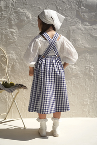 House of Paloma Juliette Pinafore - Taverna Linen - 2Y Last One
