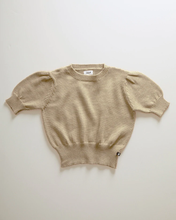 Load image into Gallery viewer, Oeuf Puffy Sleeve Sweater - Eggshell, Moss, Violet - 2/3Y, 3/4Y, 4/5Y, 5/6Y