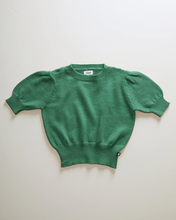 Load image into Gallery viewer, Oeuf Puffy Sleeve Sweater - Eggshell, Moss, Violet - 2/3Y, 3/4Y, 4/5Y, 5/6Y