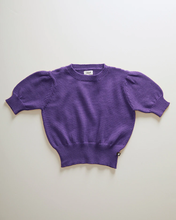 Load image into Gallery viewer, Oeuf Puffy Sleeve Sweater - Eggshell, Moss, Violet - 2/3Y, 3/4Y, 4/5Y, 5/6Y