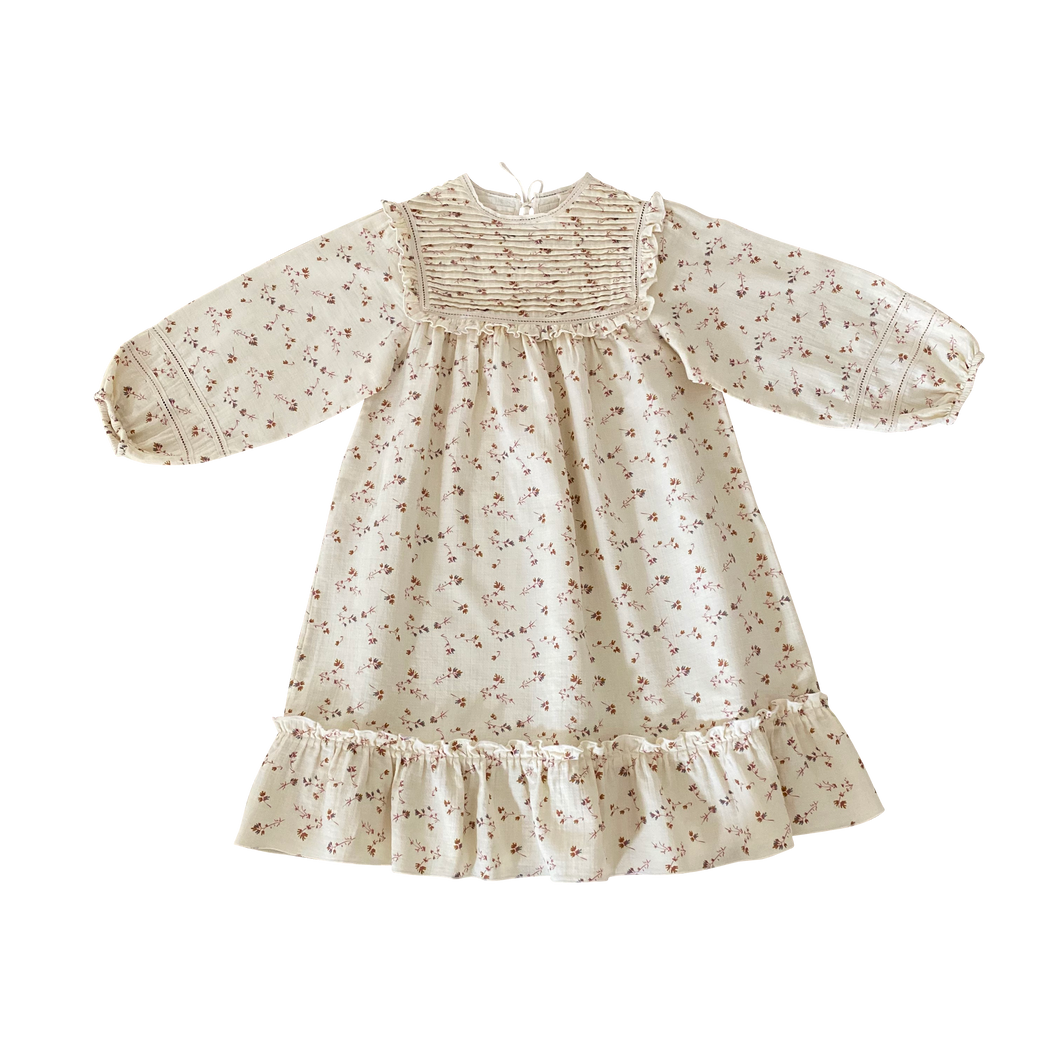 Liilu Liana Dress Floral - 4Y Last One