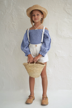 Load image into Gallery viewer, House of Paloma - Lois Blouse - Thermale Linen - 2Y, 4Y, 5Y